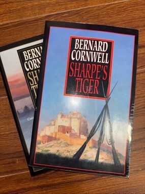 ⚔️ 2 Book Bundle - Sharpe’s Triumph & Sharpe’s Tiger by Bernard Cornwell